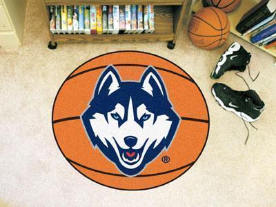 Round Rugs For Sale NCAA Connecticut Basketball Mat 27" diameter