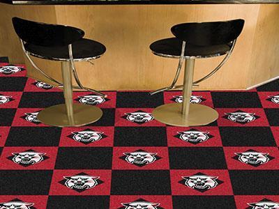Carpet Flooring NCAA Davidson 18"x18" Carpet Tiles