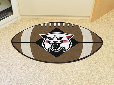 Round Rug in Living Room NCAA Davidson Football Ball Rug 20.5"x32.5"