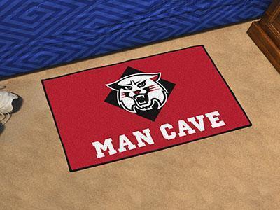 Living Room Rugs NCAA Davidson Man Cave Starter Rug 19"x30"