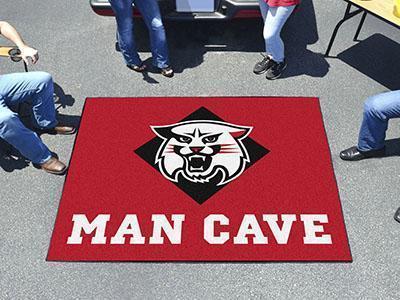 Grill Mat NCAA Davidson Man Cave Tailgater Rug 5'x6'