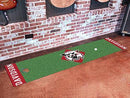 Hallway Runner Rug NCAA Davidson Putting Green Runner 18"x72" Golf Accessories