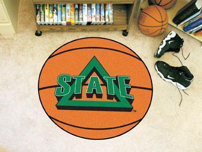 Round Area Rugs NCAA Delta State Basketball Mat 27" diameter