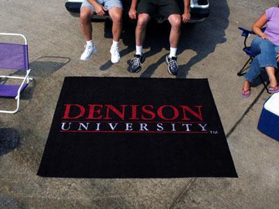 Grill Mat NCAA Denison Tailgater Rug 5'x6'