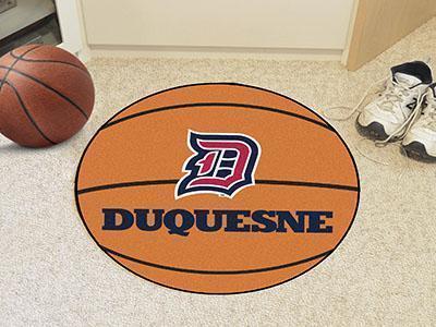 Round Area Rugs NCAA Duquesne Basketball Mat 27" diameter