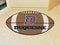 Round Rugs For Sale NCAA Duquesne Football Ball Rug 20.5"x32.5"