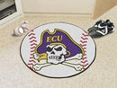 Round Area Rugs NCAA East Carolina Baseball Mat 27" diameter