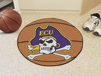 Round Rugs For Sale NCAA East Carolina Basketball Mat 27" diameter