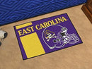 Indoor Outdoor Rugs NCAA East Carolina Uniform Starter Rug 19"x30"