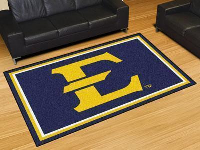 5x8 Area Rugs NCAA East Tennessee State 5'x8' Plush Rug