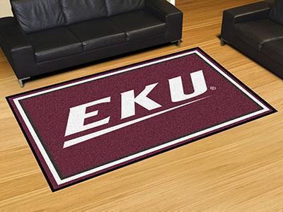 5x8 Area Rugs NCAA Eastern Kentucky 5'x8' Plush Rug