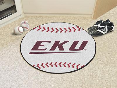 Round Rugs For Sale NCAA Eastern Kentucky Baseball Mat 27" diameter