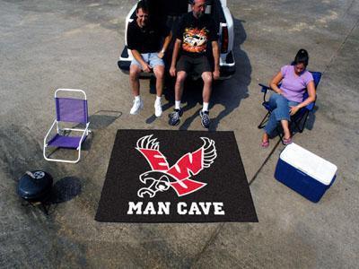 BBQ Grill Mat NCAA Eastern Washington Man Cave Tailgater Rug 5'x6' red
