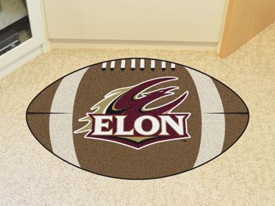 Modern Rugs NCAA Elon Football Ball Rug 20.5"x32.5"