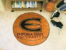Round Rugs NCAA Emporia State Basketball Mat 27" diameter