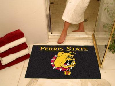 Door Mat NCAA Ferris State All-Star Mat 34"x45"