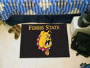 Cheap Rugs NCAA Ferris State Starter Rug 19"x30"