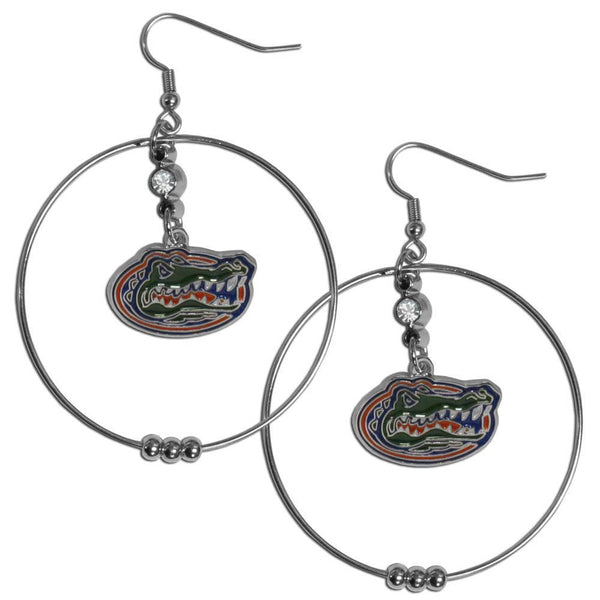 NCAA - Florida Gators 2 Inch Hoop Earrings-Jewelry & Accessories,Earrings,2 inch Hoop Earrings,College Hoop Earrings-JadeMoghul Inc.
