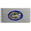 NCAA - Florida Gators Brushed Metal Money Clip-Wallets & Checkbook Covers,Money Clips,Brushed Money Clips,College Brushed Money Clips-JadeMoghul Inc.