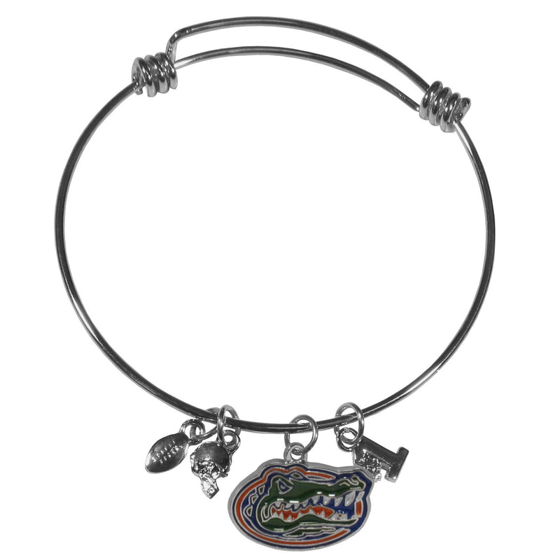 NCAA - Florida Gators Charm Bangle Bracelet-Jewelry & Accessories,Bracelets,Charm Bangle Bracelets,College Charm Bangle Bracelets-JadeMoghul Inc.