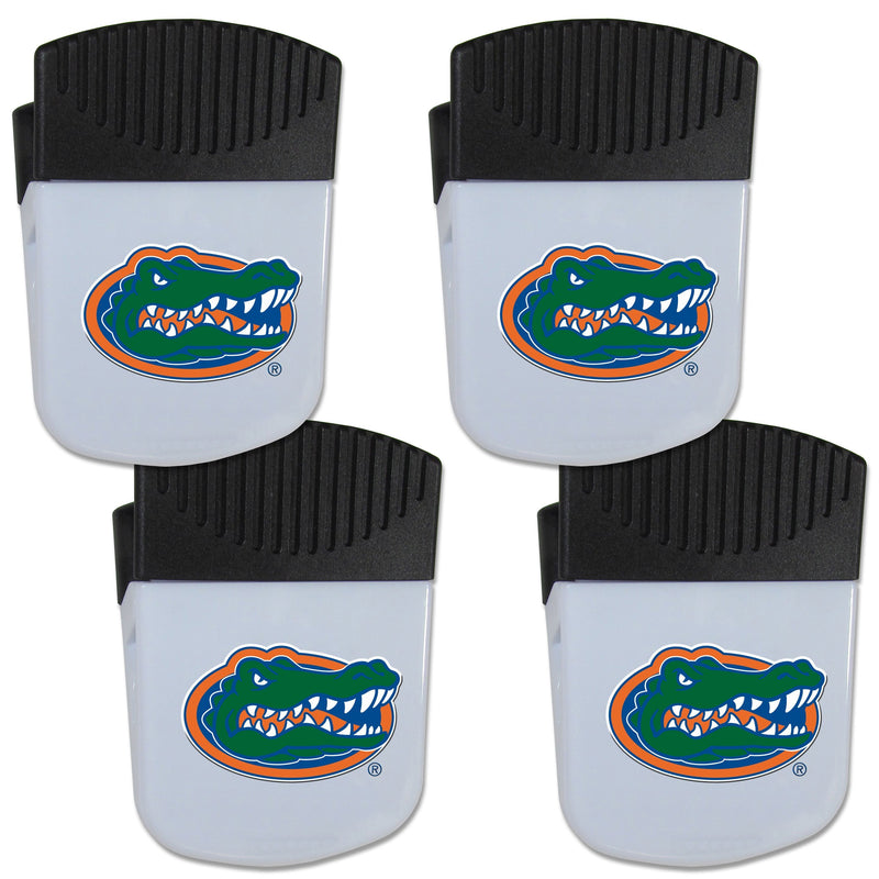 NCAA - Florida Gators Chip Clip Magnet with Bottle Opener, 4 pack-Other Cool Stuff,College Other Cool Stuff,Florida Gators Other Cool Stuff-JadeMoghul Inc.