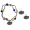 NCAA - Florida Gators Dangle Earrings and Crystal Bead Bracelet Set-Jewelry & Accessories,College Jewelry,Florida Gators Jewelry-JadeMoghul Inc.