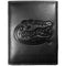 NCAA - Florida Gators Embossed Leather Tri-fold Wallet-Wallets & Checkbook Covers,College Wallets,College Tri-fold Wallets,Leather Tri-fold Wallets-JadeMoghul Inc.
