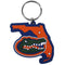 NCAA - Florida Gators Home State Flexi Key Chain-Key Chains,College Key Chains,College Home State Flexi Key Chains-JadeMoghul Inc.