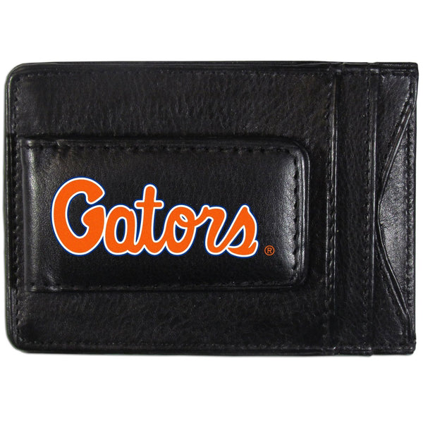 NCAA - Florida Gators Logo Leather Cash and Cardholder-Wallets & Checkbook Covers,College Wallets,Florida Gators Wallets-JadeMoghul Inc.
