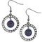 NCAA - Florida Gators Rhinestone Hoop Earrings-Jewelry & Accessories,Earrings,Rhinestone Hoop Earrings,College Rhinestone Hoop Earrings-JadeMoghul Inc.