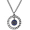 NCAA - Florida Gators Rhinestone Hoop Necklace-Jewelry & Accessories,Necklaces,Rhinestone Hoop Necklaces,College Rhinestone Hoop Necklaces-JadeMoghul Inc.