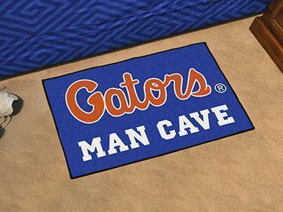 Living Room Rugs NCAA Florida "Gators" Script Man Cave Starter Rug 19"x30"