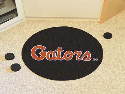 Modern Rugs NCAA Florida "Gators" Script Puck Ball Mat 27" diameter