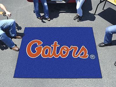 BBQ Mat NCAA Florida "Gators" Script Tailgater Rug 5'x6'