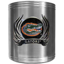 NCAA - Florida Gators Steel Can Cooler Flame Emblem-Beverage Ware,Can Coolers,College Can Coolers-JadeMoghul Inc.