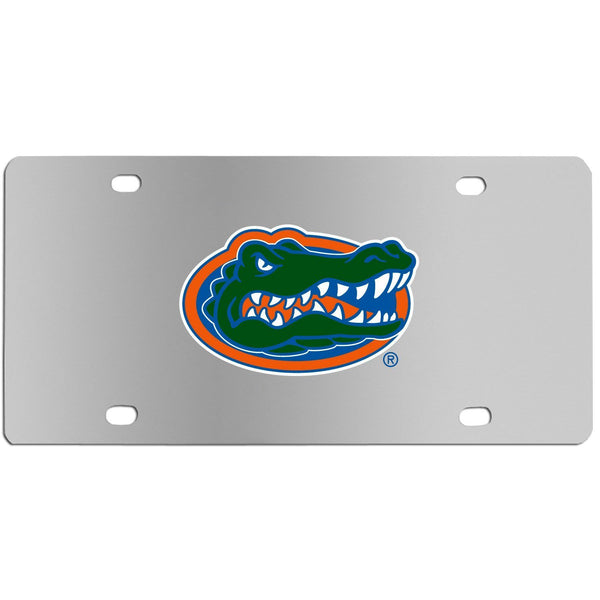 NCAA - Florida Gators Steel License Plate Wall Plaque-Automotive Accessories,License Plates,Steel License Plates,College Steel License Plates-JadeMoghul Inc.