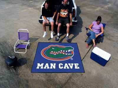 BBQ Grill Mat NCAA Florida Man Cave Tailgater Rug 5'x6'