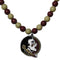 NCAA - Florida St. Seminoles Fan Bead Necklace-Jewelry & Accessories,Necklaces,Fan Bead Necklaces,College Fan Bead Necklaces-JadeMoghul Inc.