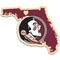NCAA - Florida St. Seminoles Home State Decal-Automotive Accessories,Decals,Home State Decals,College Home State Decals-JadeMoghul Inc.