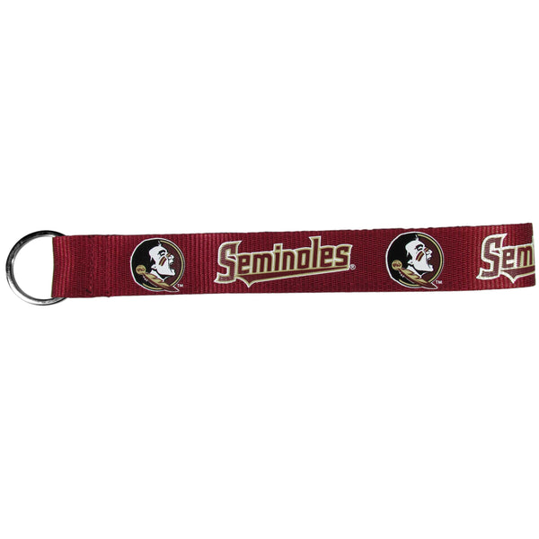 NCAA - Florida St. Seminoles Lanyard Key Chain-Key Chains,Lanyard Key Chains,College Lanyard Key Chains-JadeMoghul Inc.