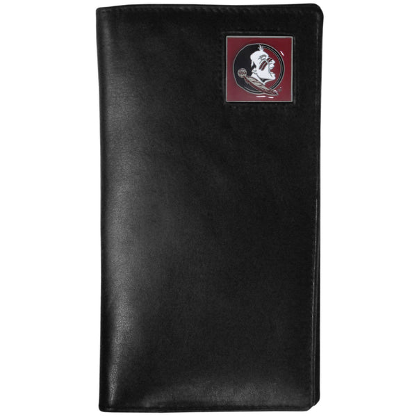 NCAA - Florida St. Seminoles Leather Tall Wallet-Wallets & Checkbook Covers,Tall Wallets,College Tall Wallets-JadeMoghul Inc.