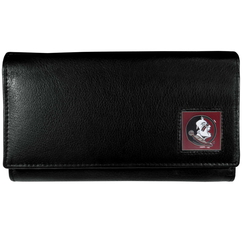 NCAA - Florida St. Seminoles Leather Women's Wallet-Wallets & Checkbook Covers,Women's Wallets,College Women's Wallets-JadeMoghul Inc.