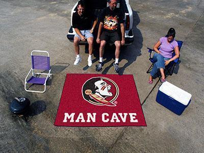 BBQ Accessories NCAA Florida State Man Cave Tailgater Rug 5'x6'