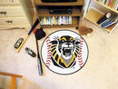 Round Area Rugs NCAA Fort Hays State Baseball Mat 27" diameter