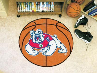 Round Rugs For Sale NCAA Fresno State Basketball Mat 27" diameter