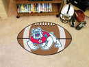 Cheap Rugs For Sale NCAA Fresno State Football Ball Rug 20.5"x32.5"