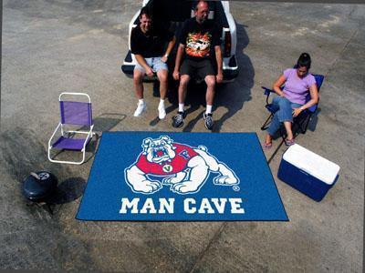 Outdoor Rugs NCAA Fresno State Man Cave UltiMat 5'x8' Rug