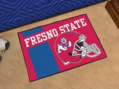 Area Rugs NCAA Fresno State Uniform Starter Rug 19"x30"