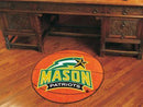 Round Area Rugs NCAA George Mason Basketball Mat 27" diameter