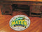 Round Indoor Outdoor Rugs NCAA George Mason Soccer Ball 27" diameter